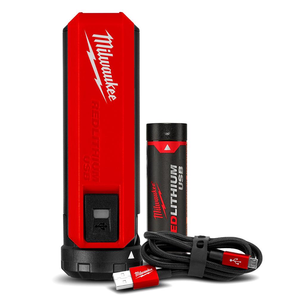 Milwaukeer Redlithium USB Portable Power Source & Charger Set L4PPS