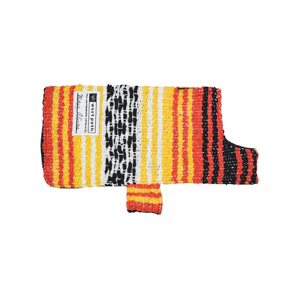 XS Mexican Blanket Dog Poncho Handmade Dog Jacket West Path
