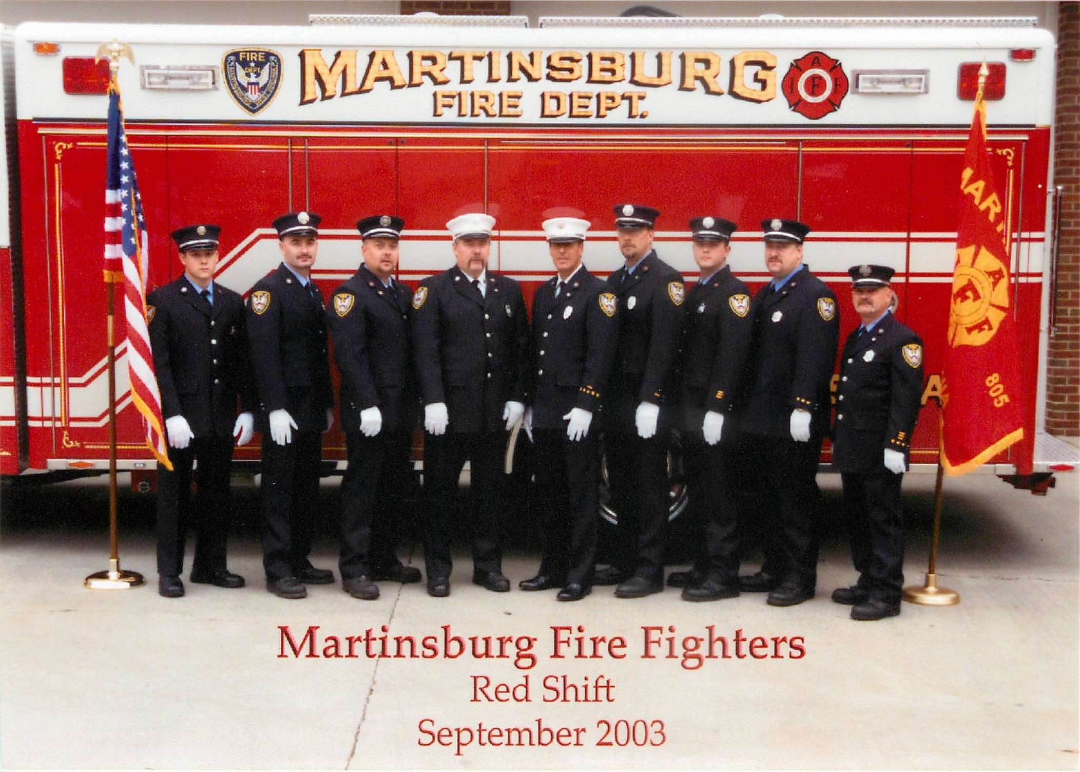 Martinsburg Fire Department Red Shift Westphal