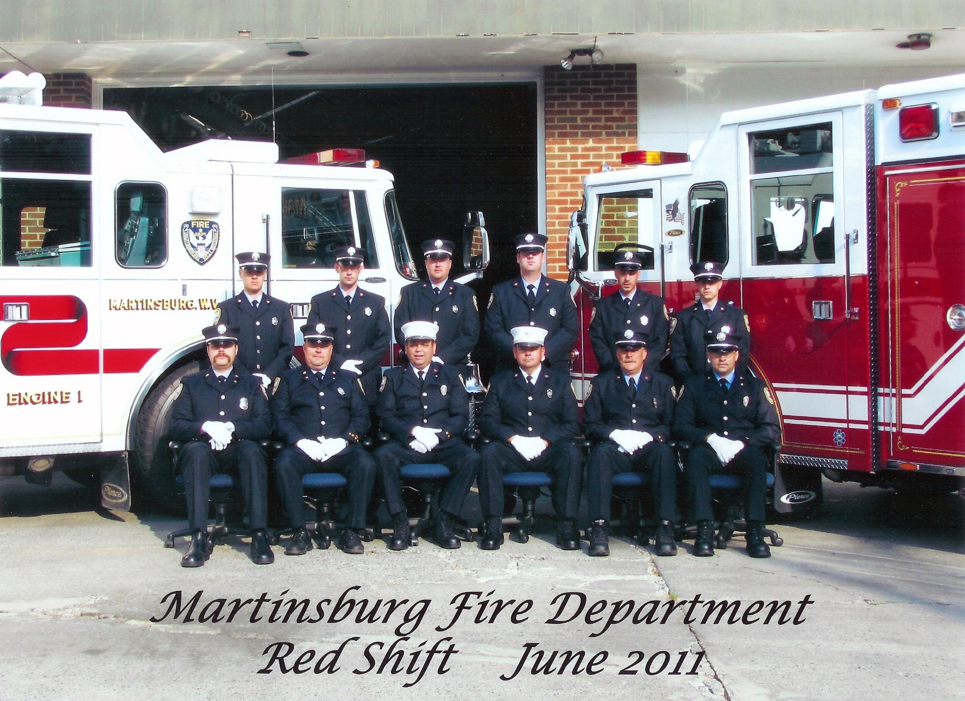 Martinsburg Fire Department Red Shift Westphal