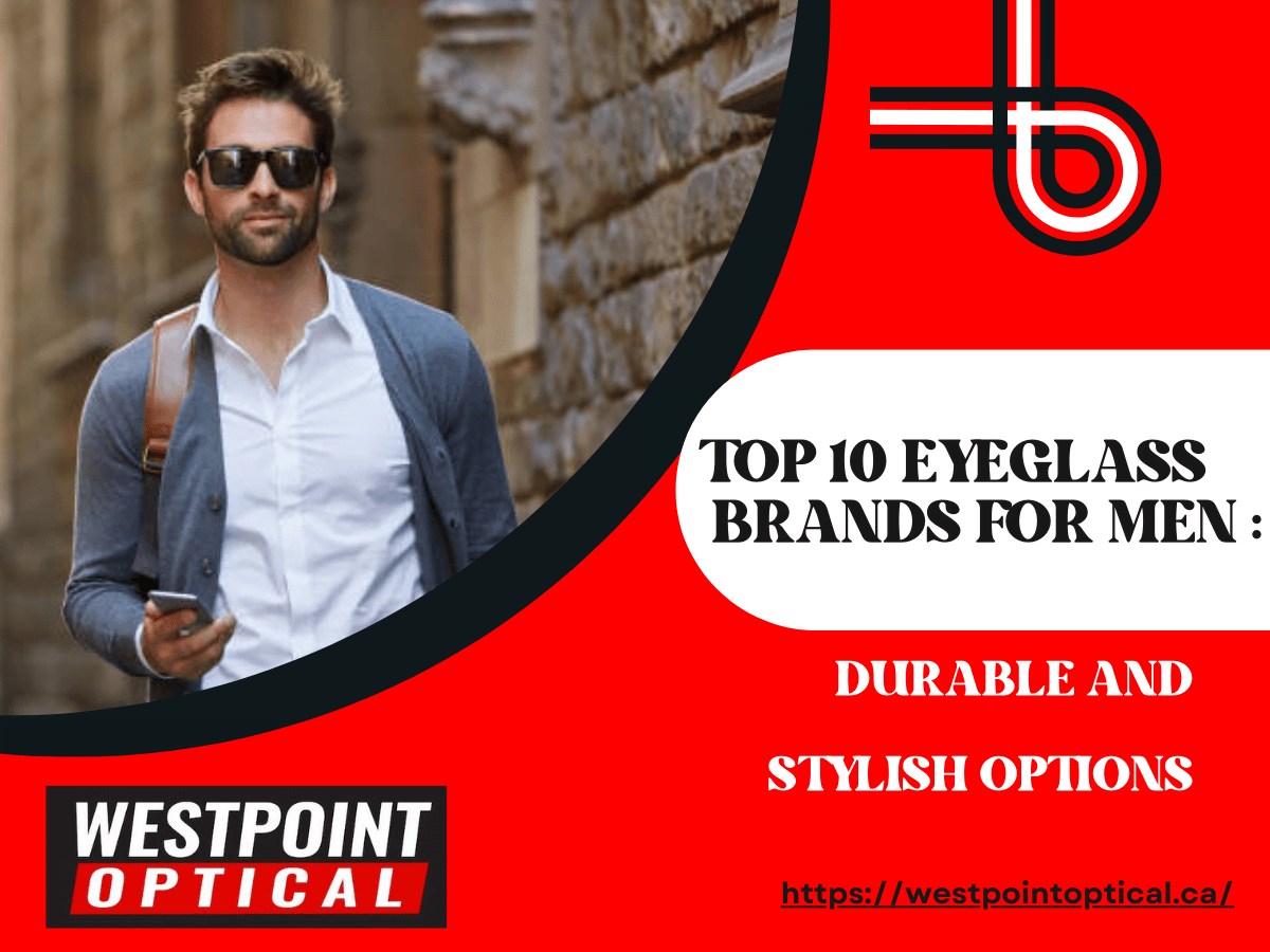 Top 10 Eyeglass Brands for Men Durable and Stylish Options