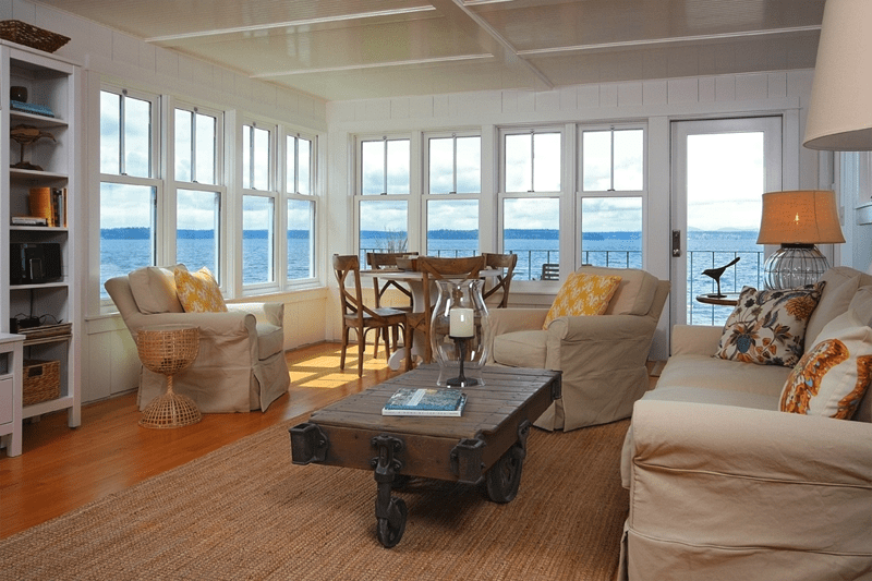 Alki Beach House West Seattle Windows