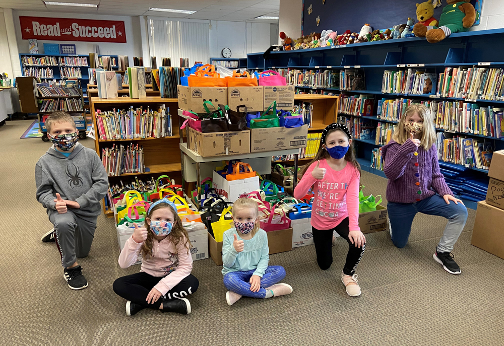 ByronBergen Elementary School Annual Community Service Project Westside News Inc