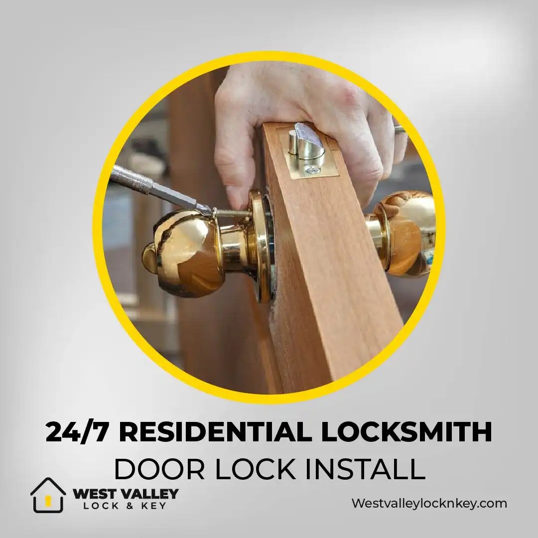 Install New Lock on Door 24/7 Fast Locksmith Service