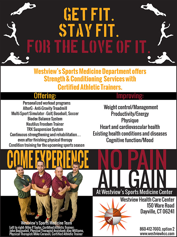 Get Fit. Stay Fit. Certified Athletic Trainers