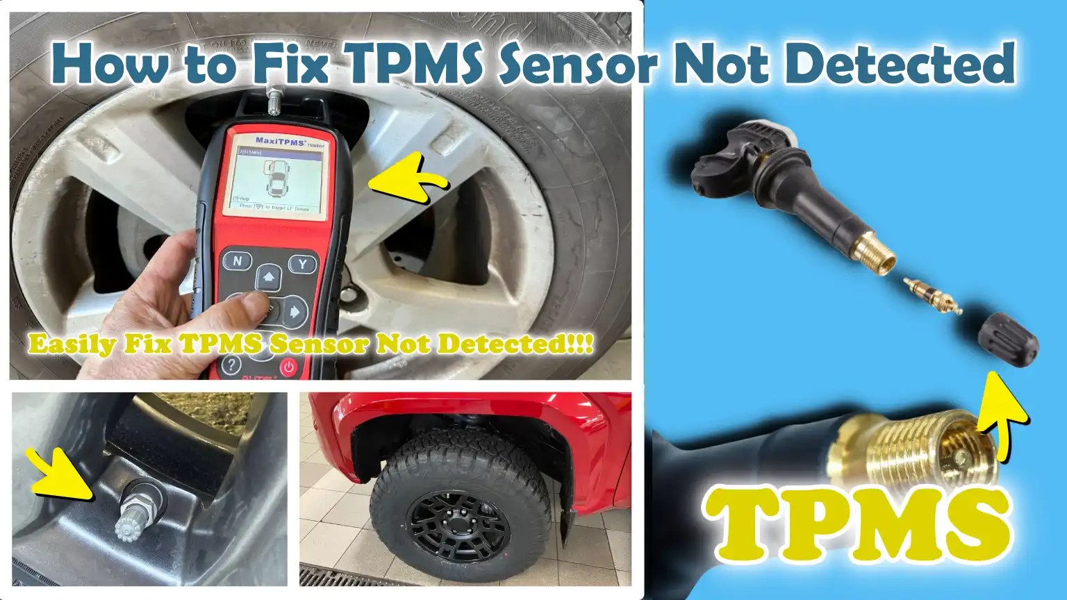 How to Fix TPMS Sensor Not Detected - Do This Before You Replace Anything