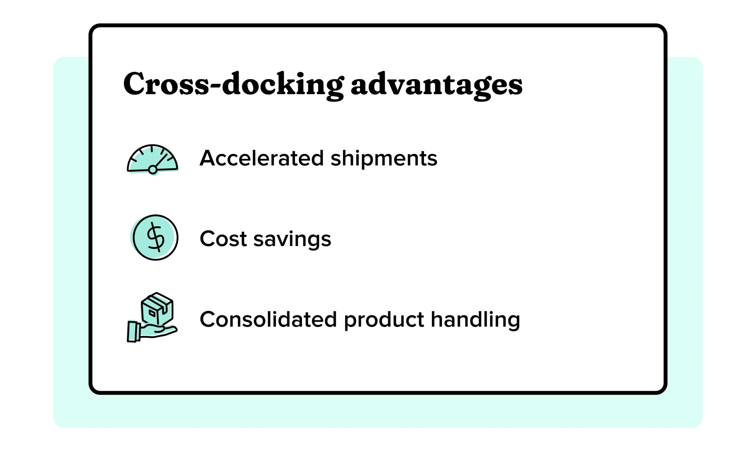 What is crossdocking? What does crossdocking mean?