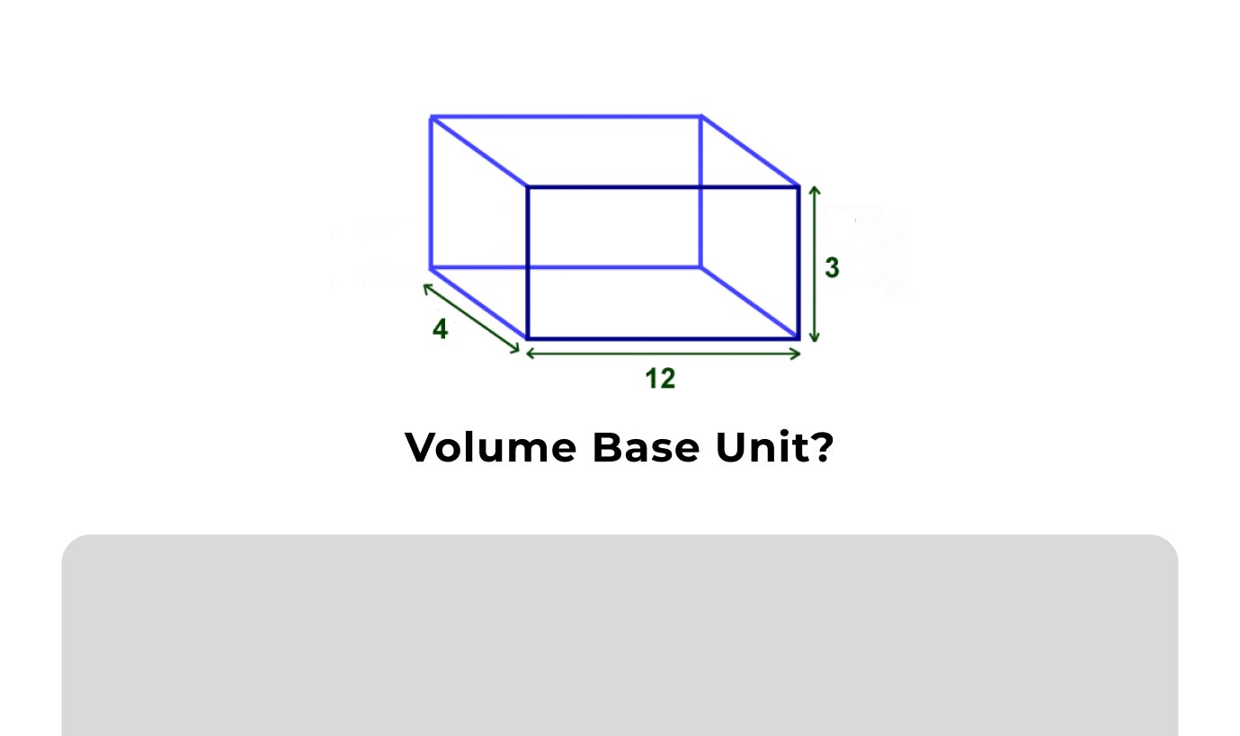 What is the basic unit of Volume We Tech You