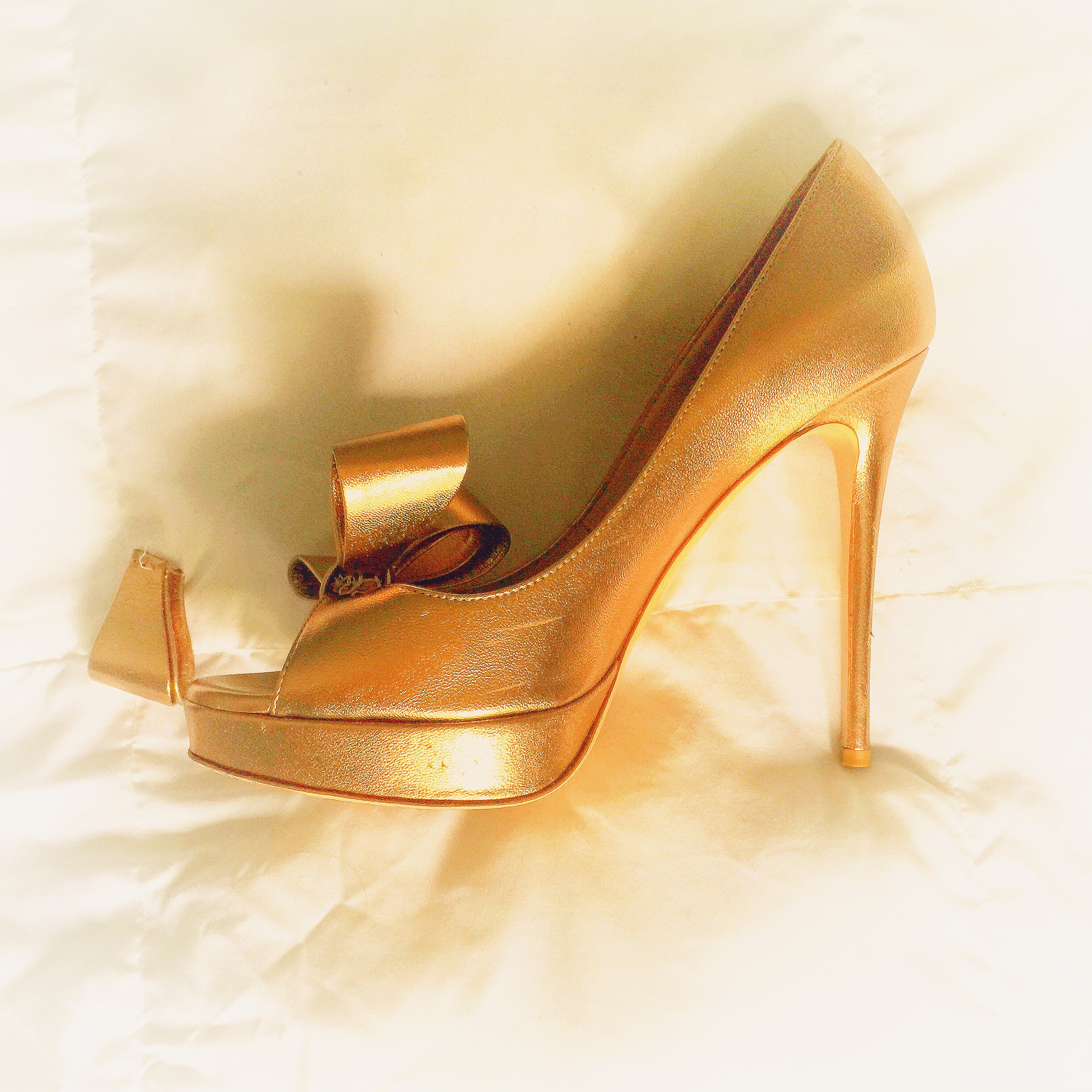 #fashionfail - ruined my pumps, hopefully will be able to get them fixed