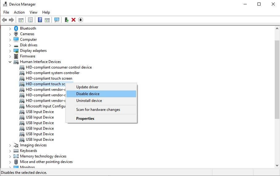 Windows 10 Touch Screen Not Working?