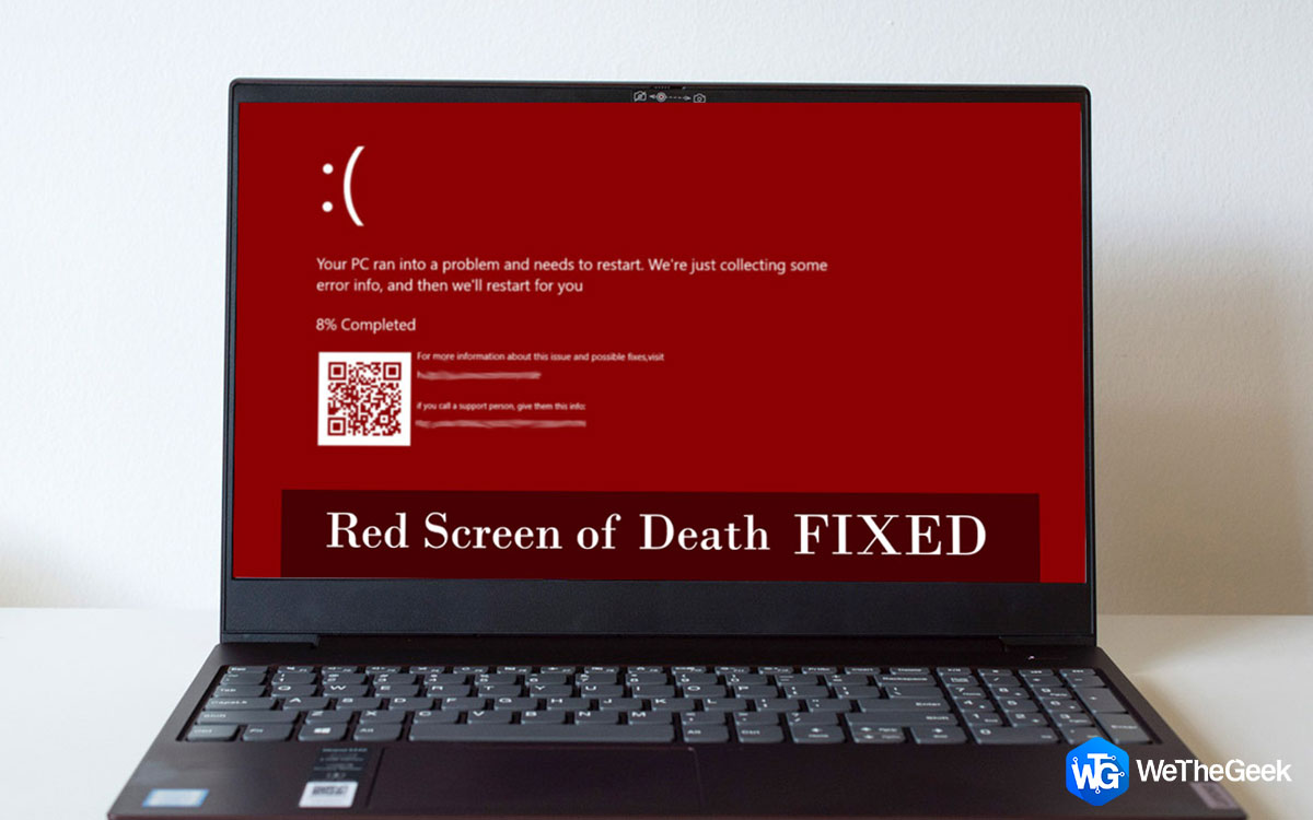 FIX Red Screen Errors On Windows 10