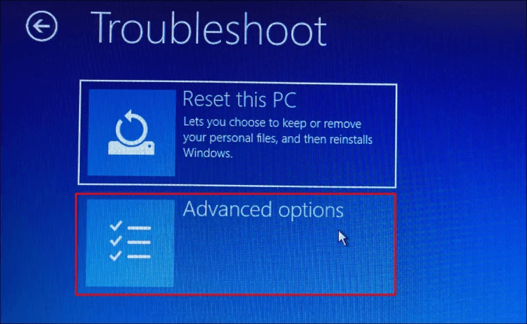Start your PC in safe mode in Windows