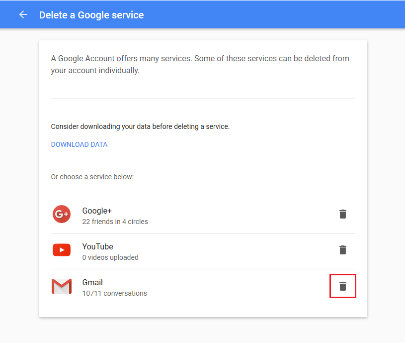 How to Delete Your Gmail Account