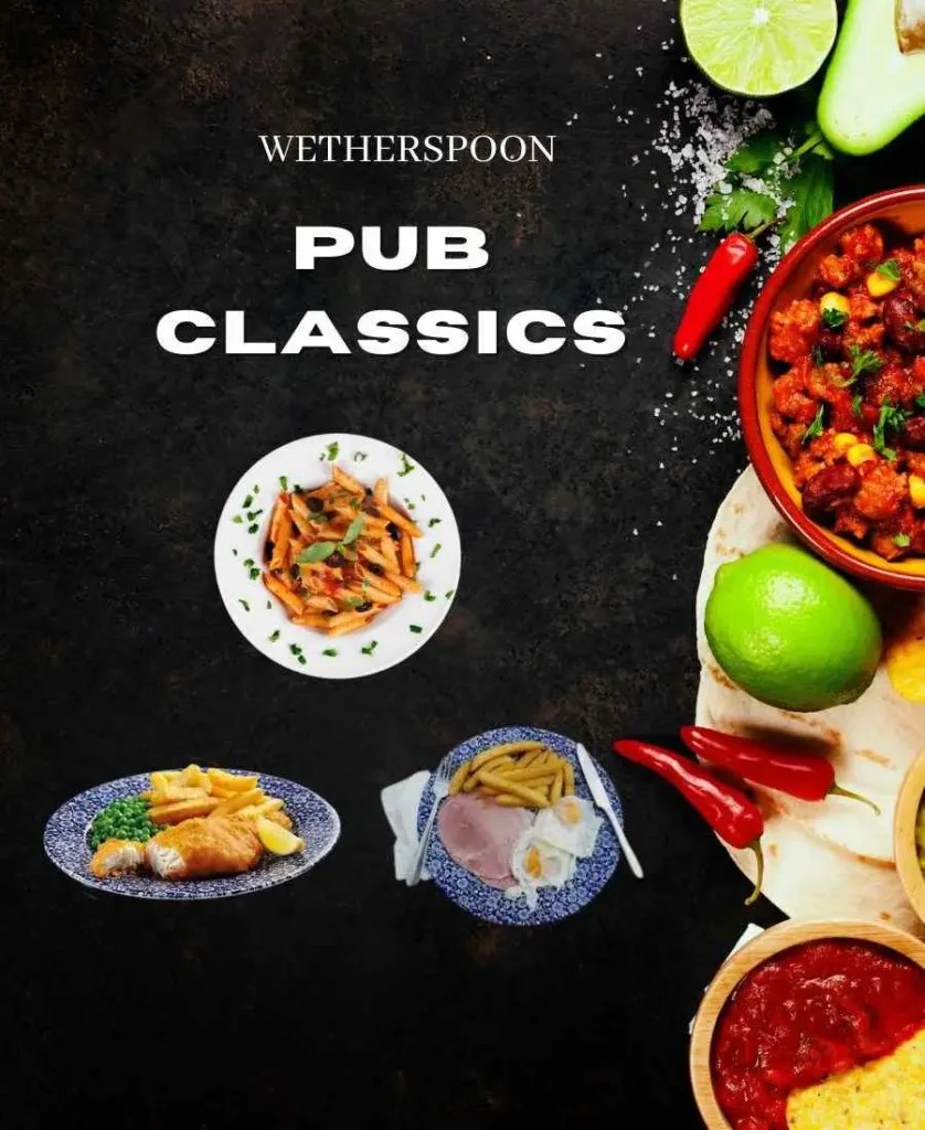 Wetherspoons Menu With Prices List [Updated August 2024]