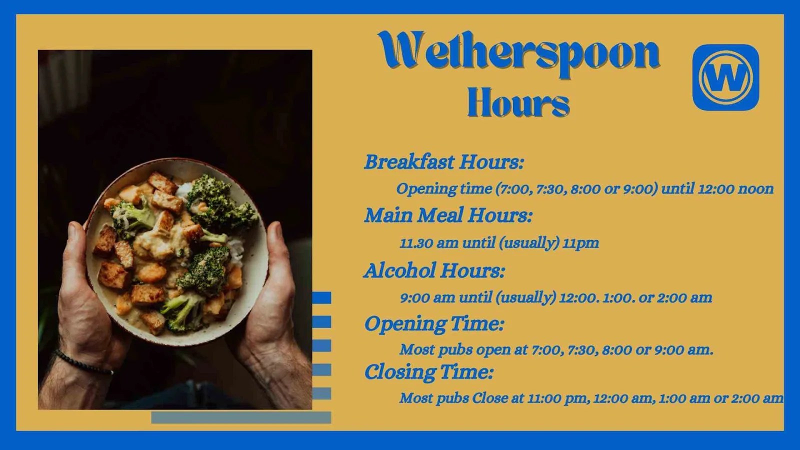 Wetherspoons Menu With Prices List [Updated May 2024]