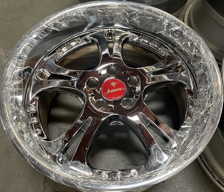 18” Weds Cerberus I chrome 5x114.3 Wetmore Wheels