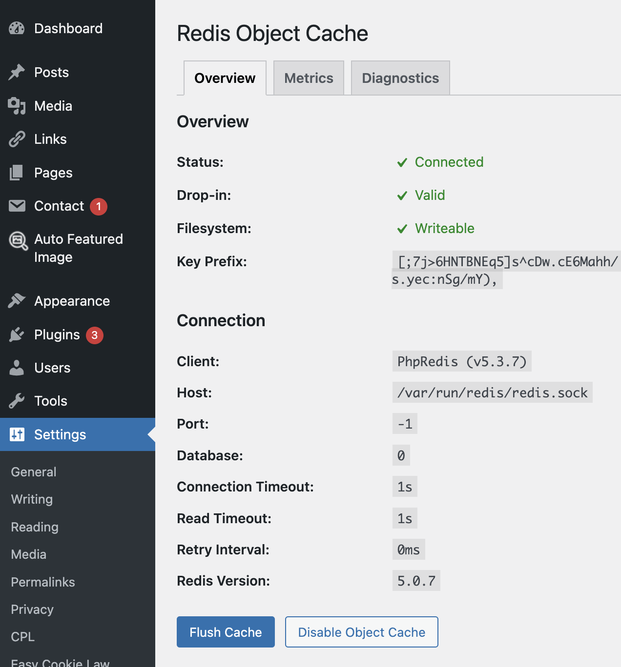 Redis Object Cache for WordPress complete guide Wetopi