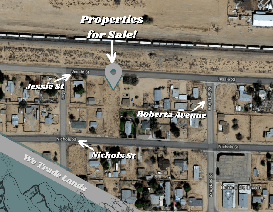 0.20acre Awesome Residential Lot In Boron, CA Utilities Available