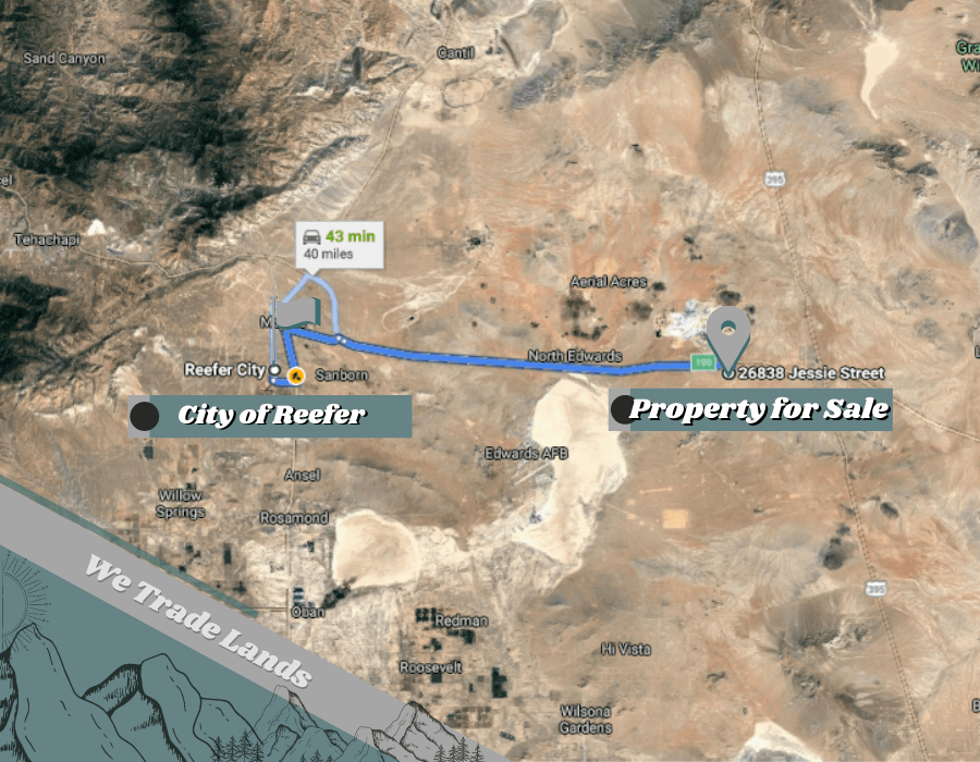 0.20acre Awesome Residential Lot In Boron, CA Utilities Available