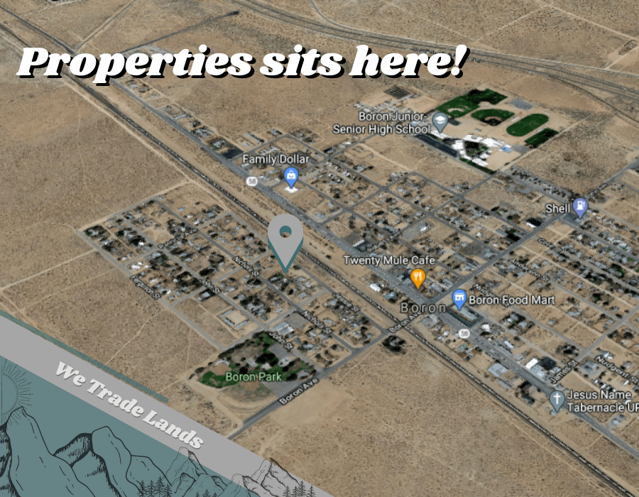 0.20acre Awesome Residential Lot In Boron, CA Utilities Available