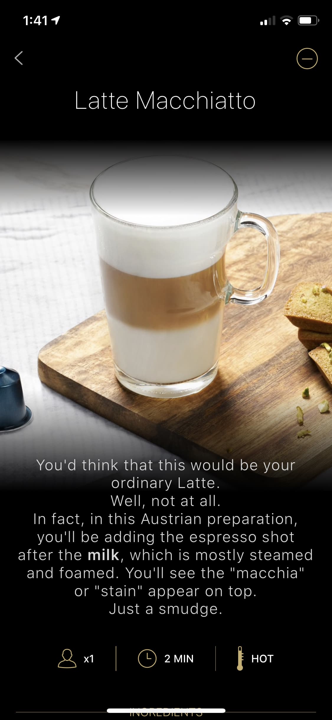 Nespresso Barista Recipes