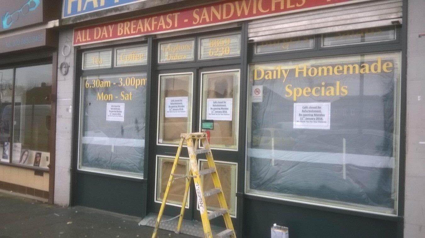 Shop Front Painting London Riolett Services