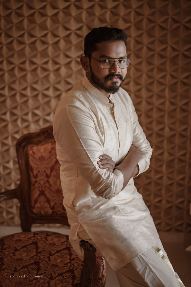 Kerala Groom Wedding Dress