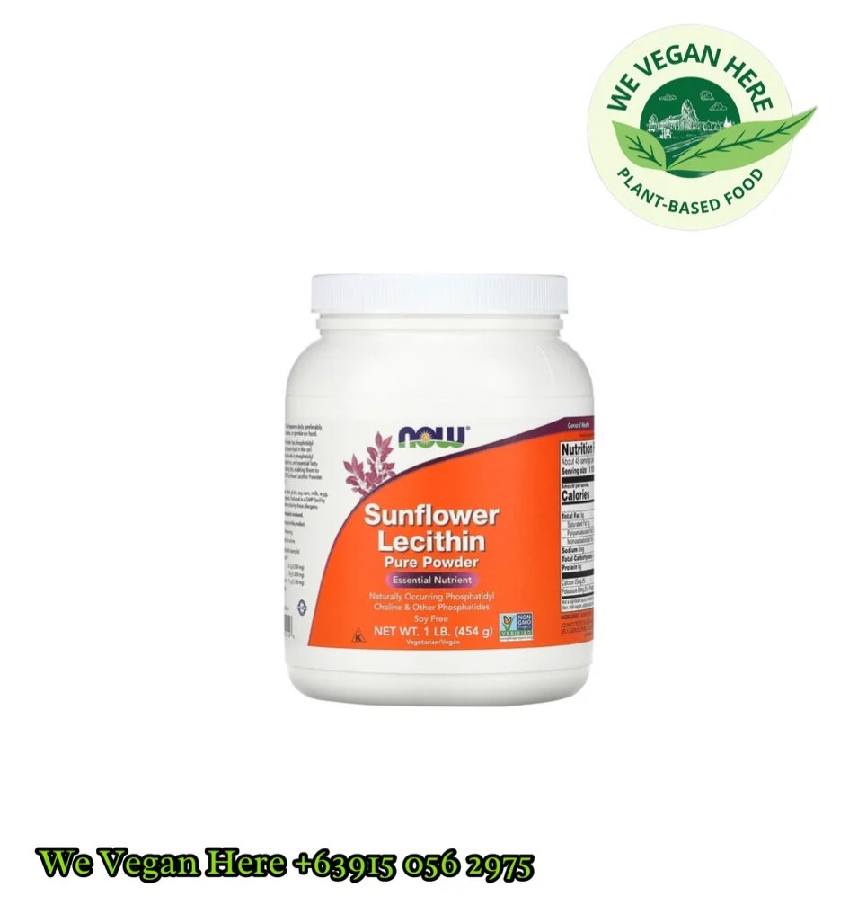 Sunflower Lecithin Pure Powder 454g WeVeganHere