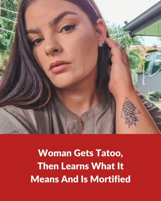 Woman Freaks After She Learns Her Arm Tattoo Has A Secret Meaning