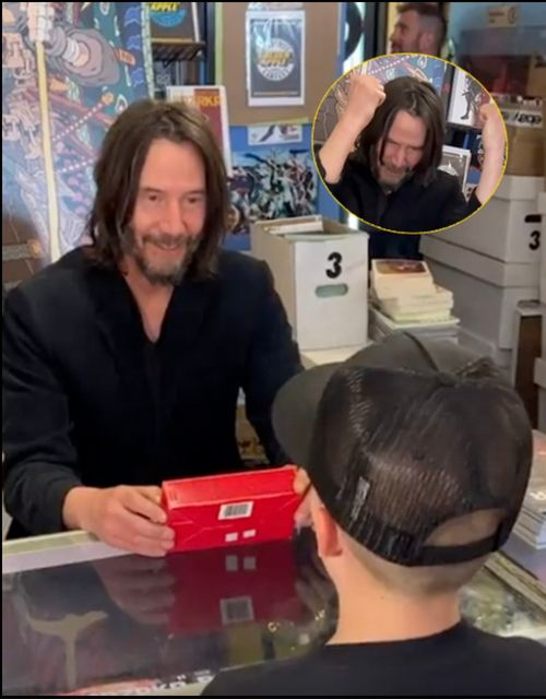 The Internets Heart Melts When Keanu Reeves Reacts To A 9yrold