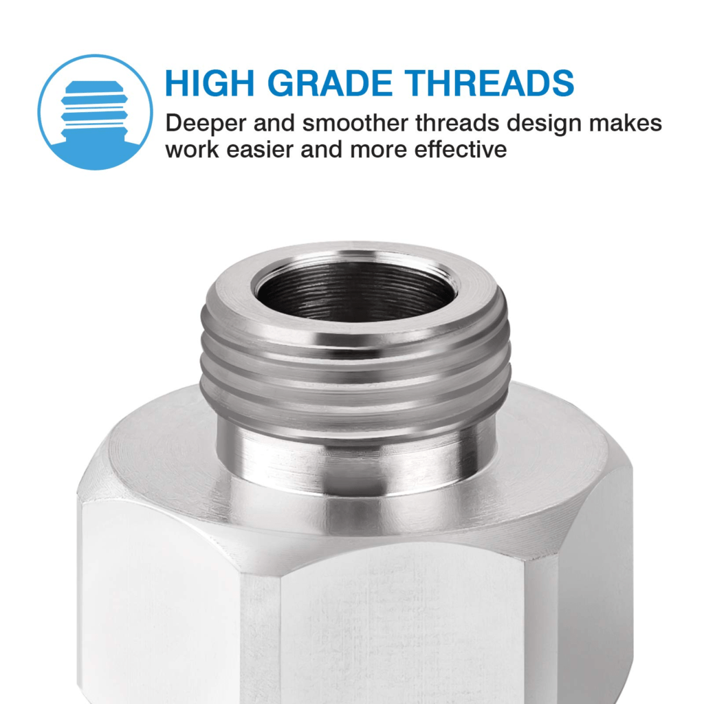 Faucet Hose Adapter, Water Hose Adapter WEWE Hose Fittings Female to