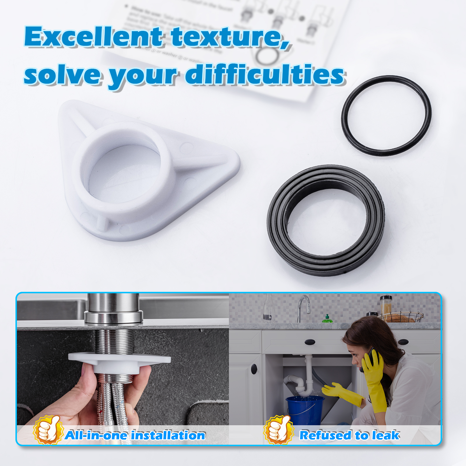 WEWE kitchen Faucet Stabilizer to Fix Faucet WEWE FAUCET