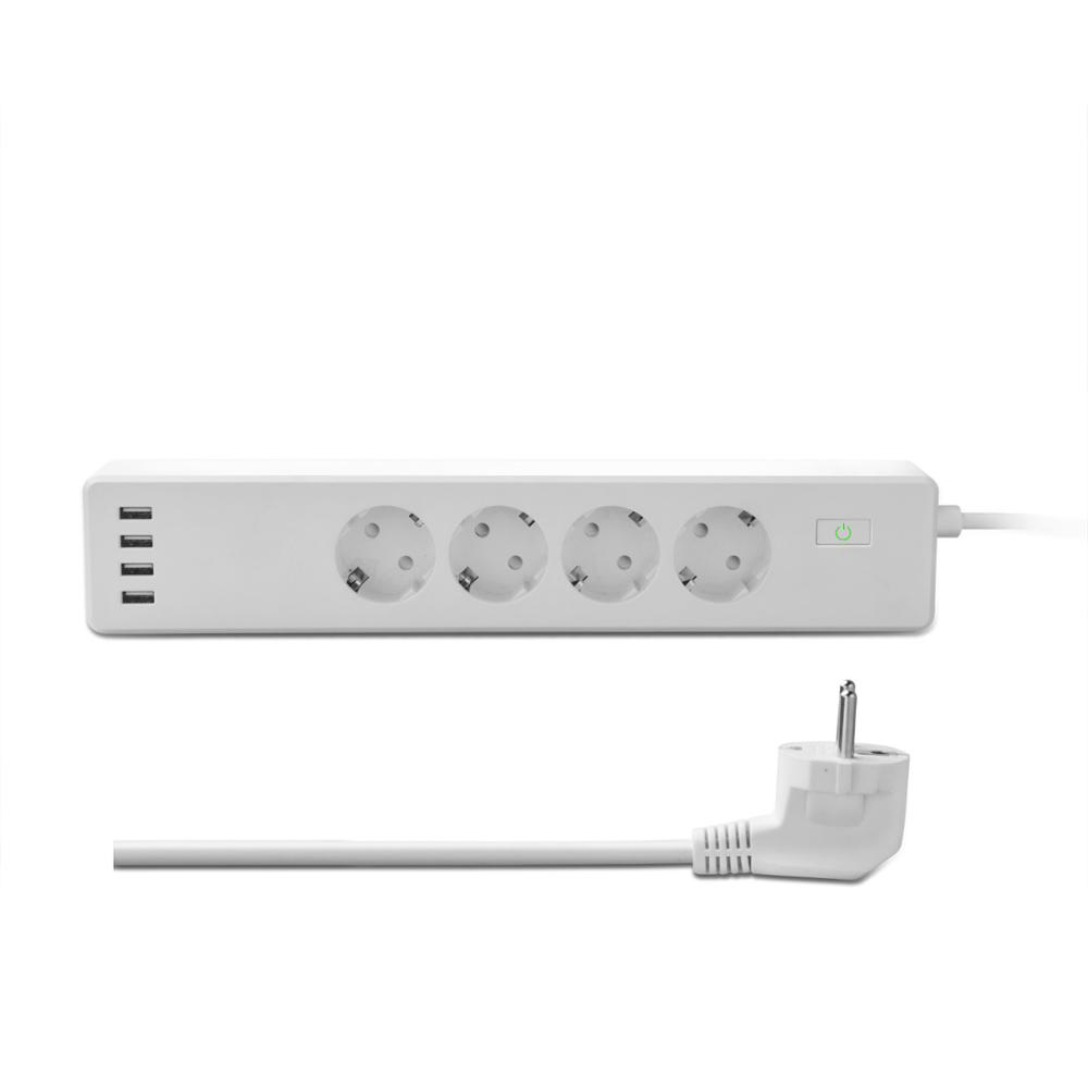 Tuya Smart Power Strip 10A Super Compact Design Wewesmart