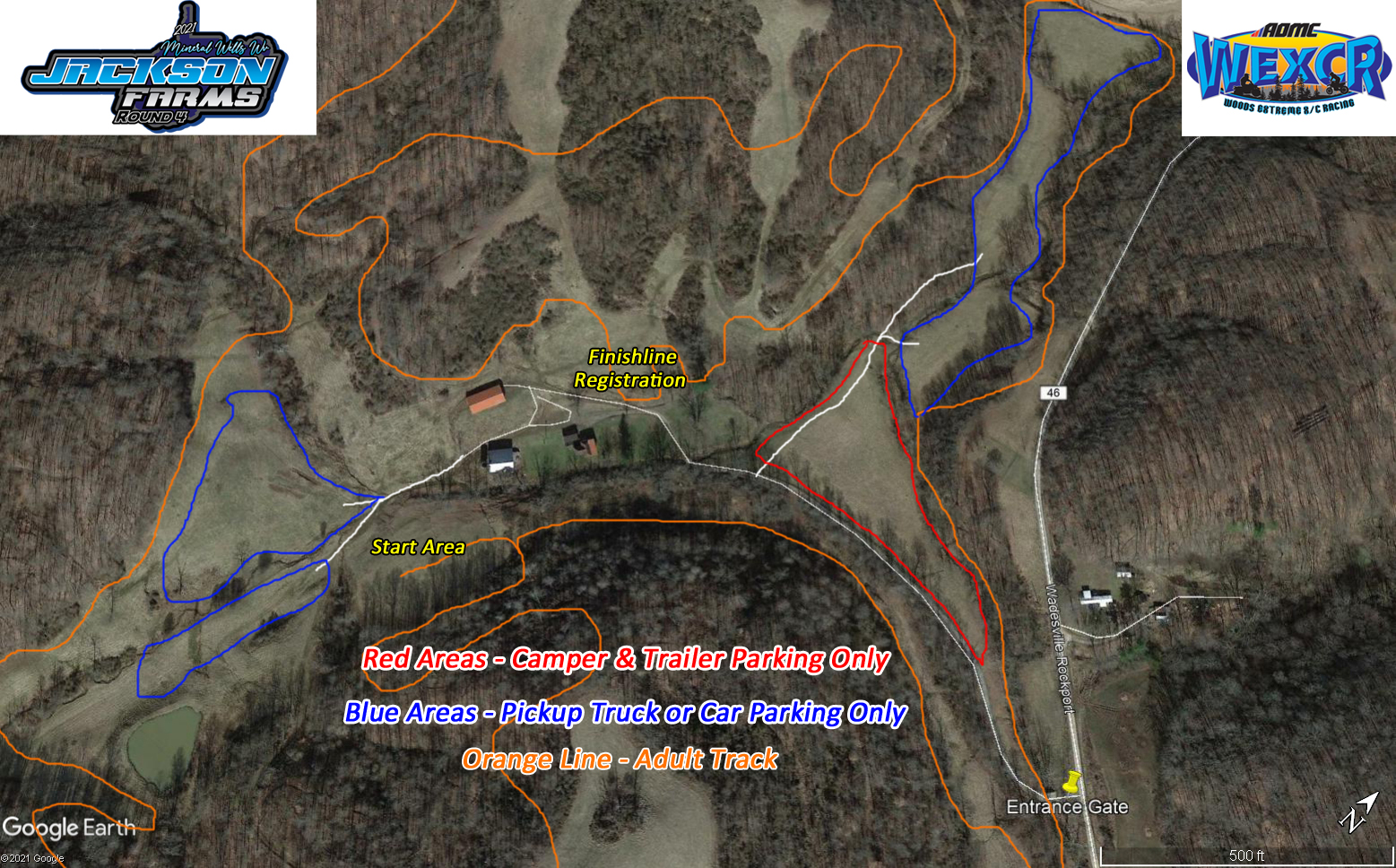 WEXCR Rd4 Jackson Farms XC Sunday June 20th Mineral Wells, WV