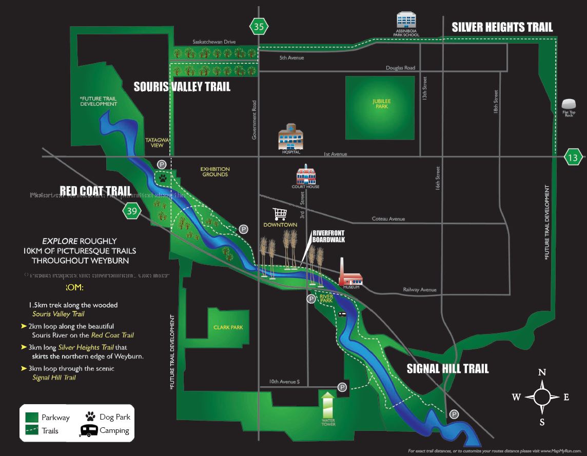 Tatagwa Trail System Weyburn, Saskatchewan