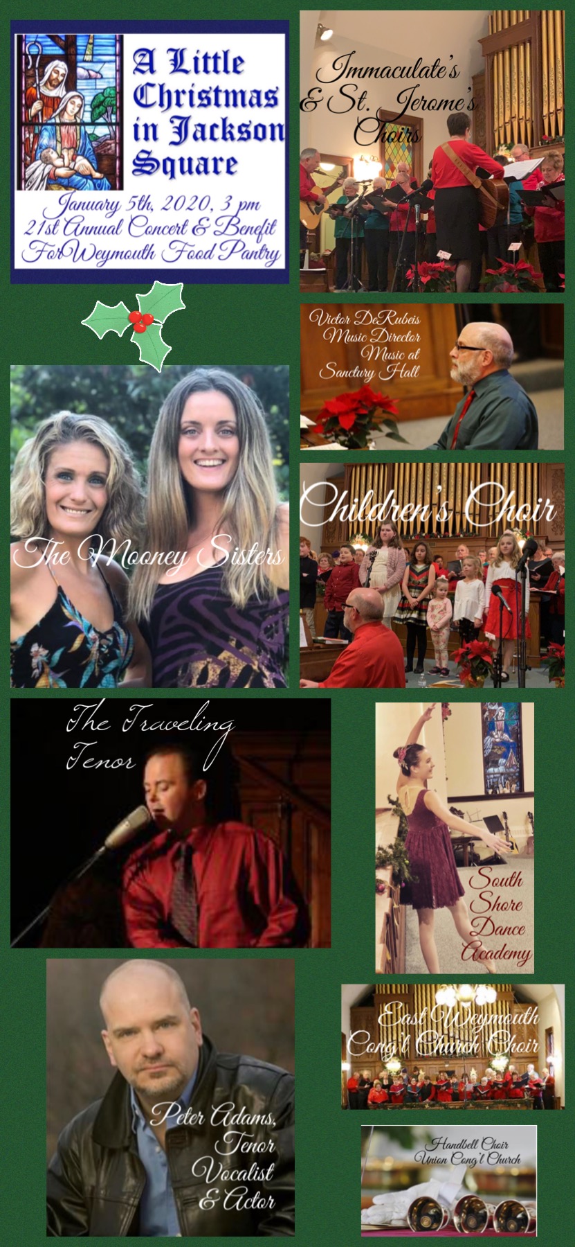 Ticketsopry Christmas Jackson Style 2023 21st Annual Little Christmas in Jackson Square Weymouth 400