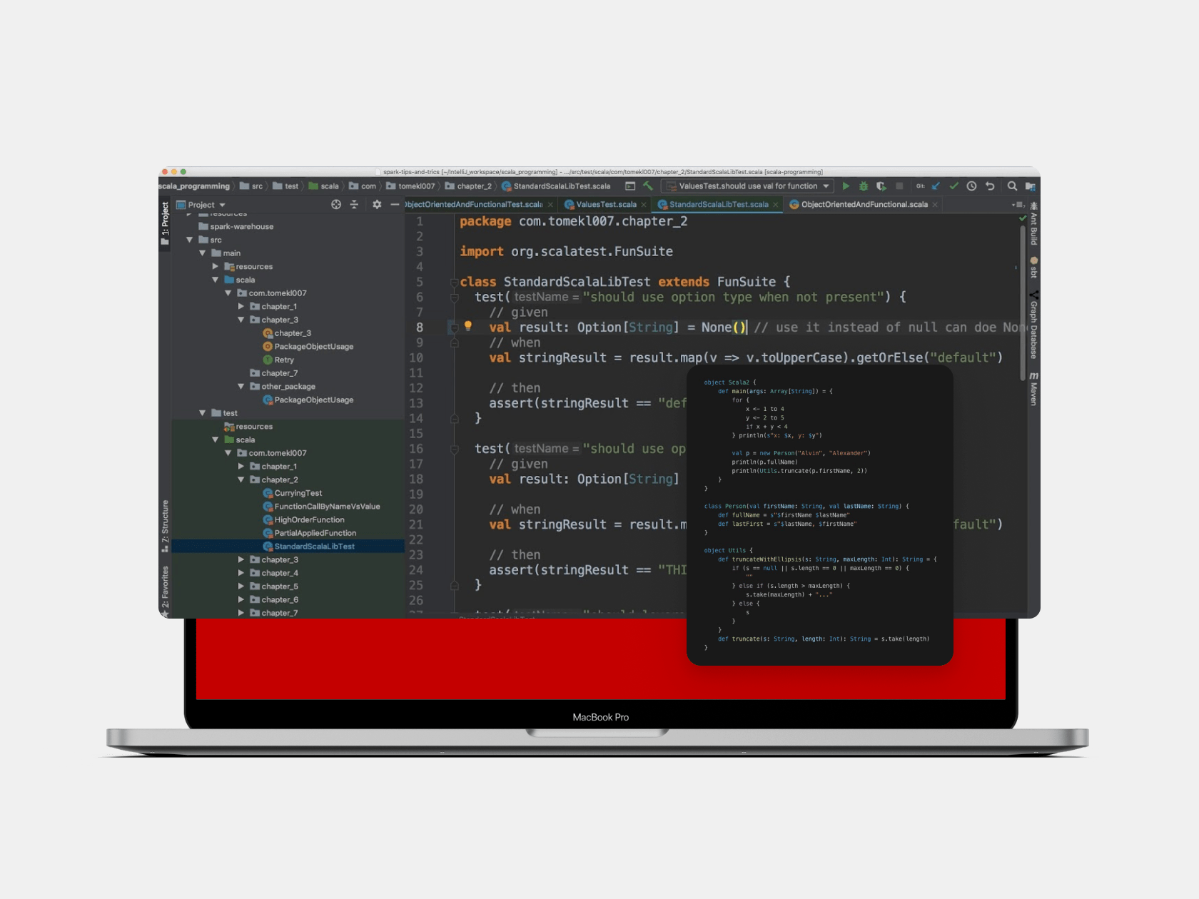 Difference between Scala and Java development