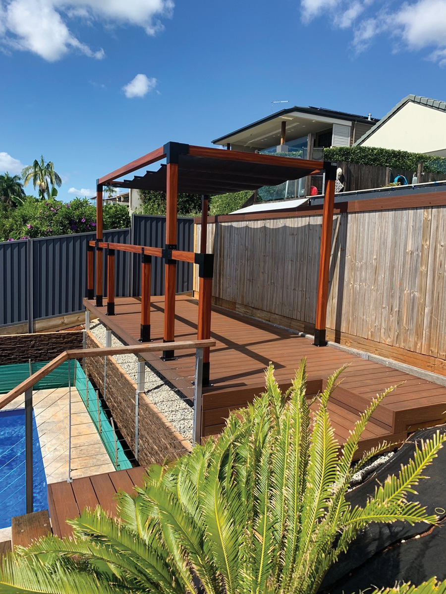 Australian made outdoor living with Shadecube Window Furnishings