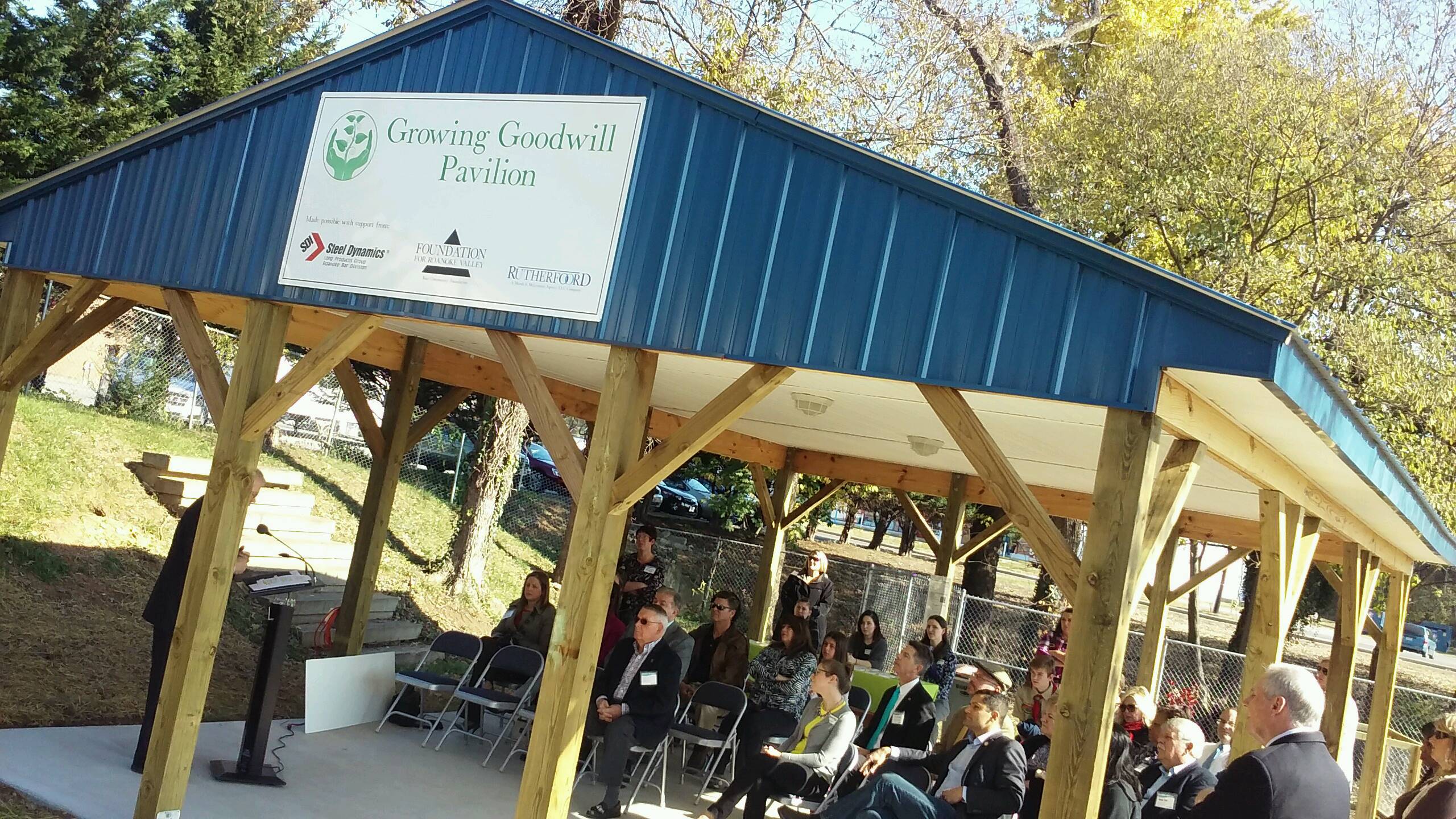 Growing Goodwill Pavilion dedicated News/Talk 960AM & FM107.3 WFIR