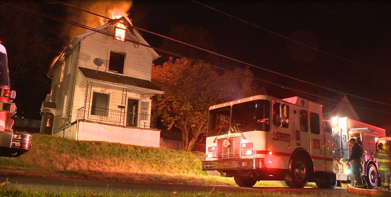 Vacant house burns to the ground in Struthers