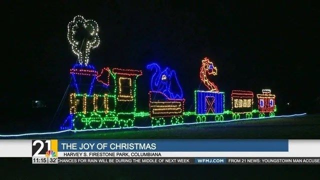Drivethru holiday light show begins Thursday in Columbiana