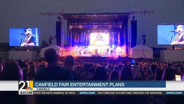Canfield Fair Concert 2023 Live Entertainment Returns To 2021 Canfield Fair - Wfmj.com