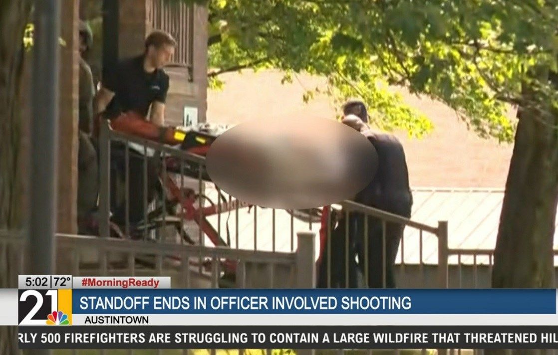 Woman charged after Austintown standoff ends in officerinvolved