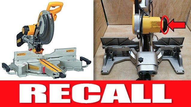 1.4 million miter saws recalled due to safety hazards