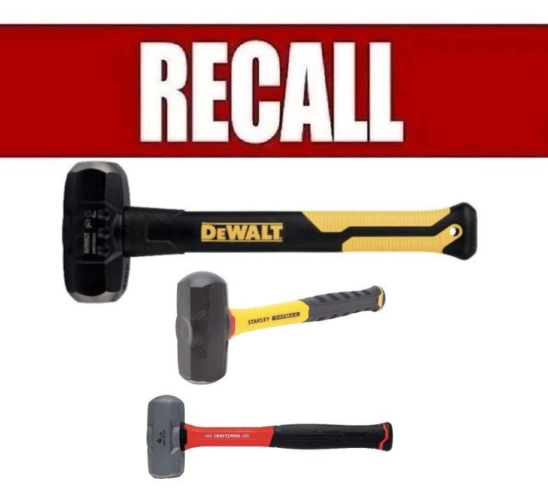 Two million sledgehammers recalled, head may fly off