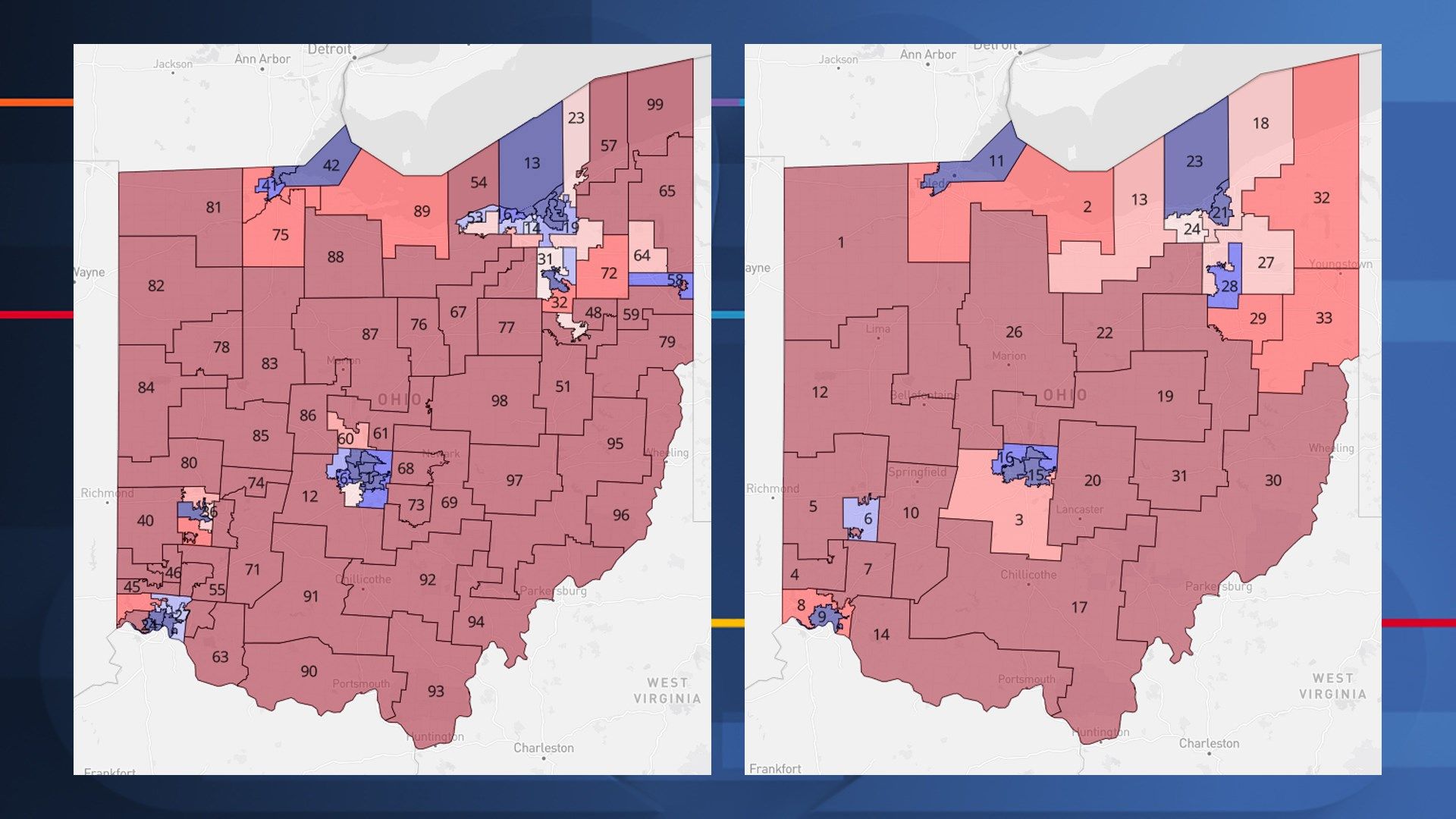 Ohio Redistricting Commission adopts new State House, Senate maps in