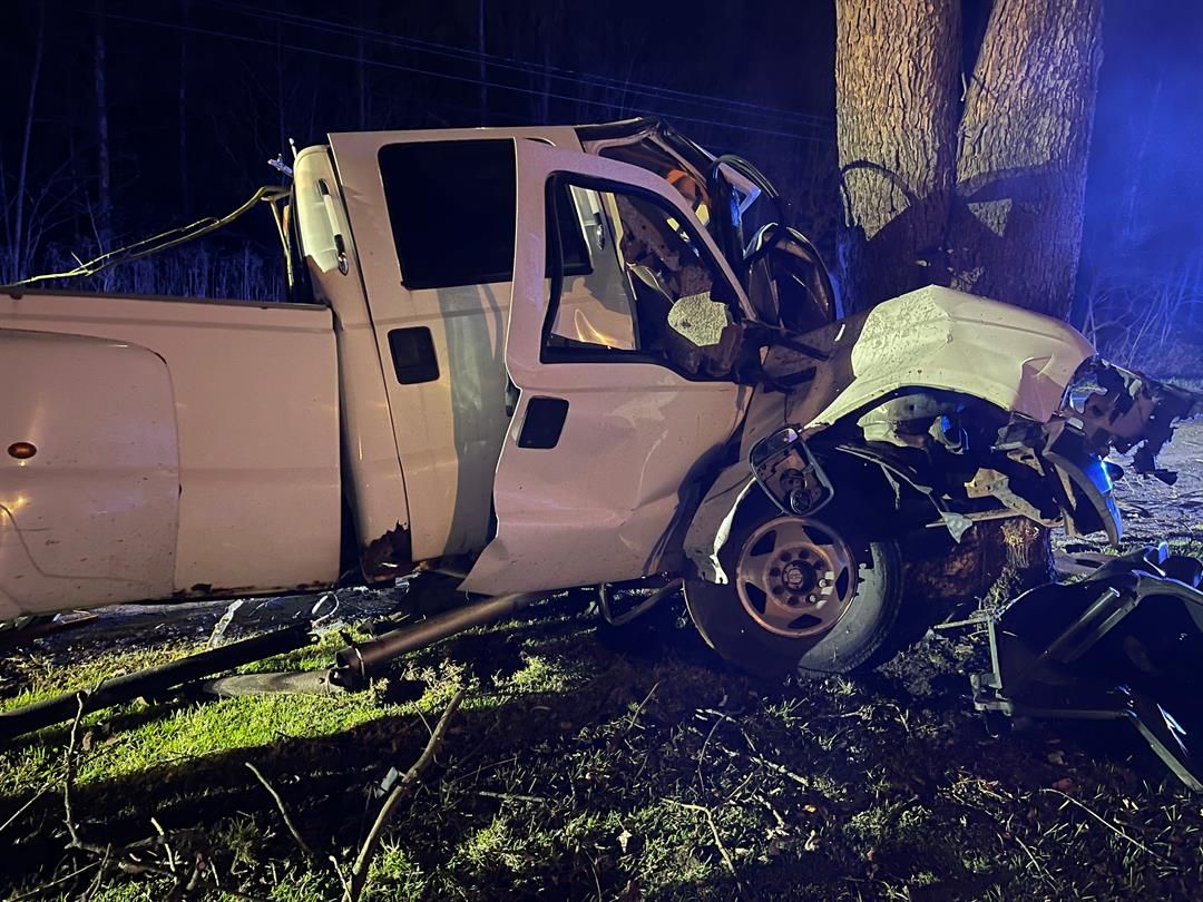 Jaws of life used to save driver from car after crash in Goshen Township
