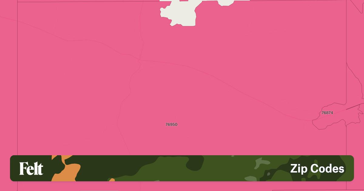 ZIP Codes in Sutton County, Texas