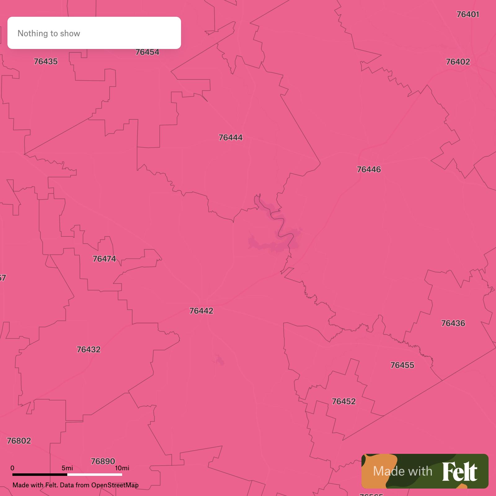 ZIP Codes in Comanche County, Texas
