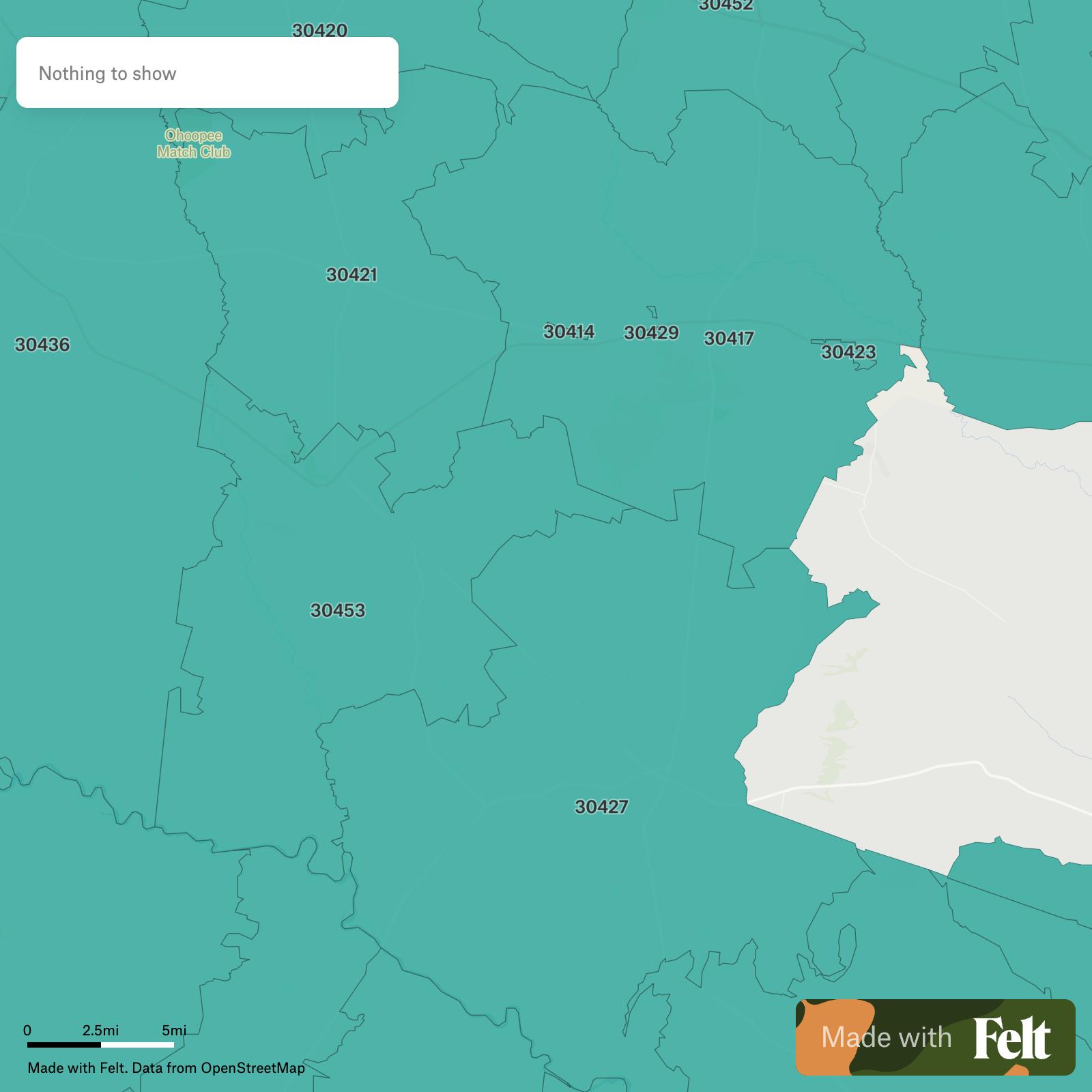 ZIP Codes in Tattnall County, Georgia